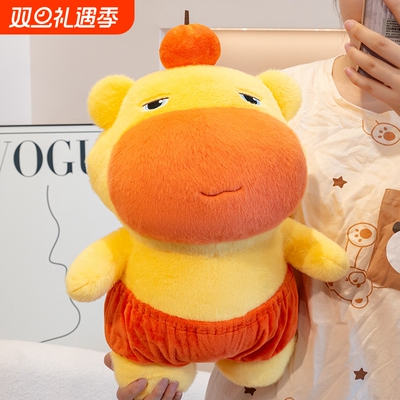 网红可爱水豚噜噜玩偶毛绒玩具