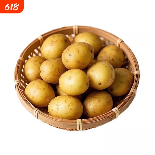 河南开封小土豆当季现挖黄皮黄心沙糯面马铃薯洋芋新鲜蔬菜