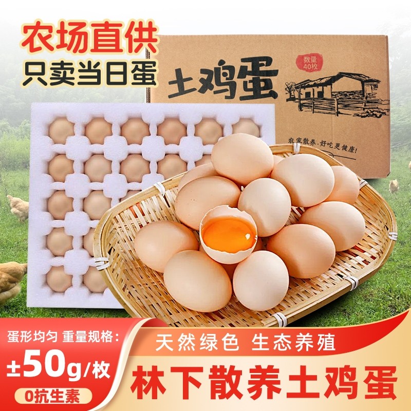 正宗农家土鸡蛋20枚大别山生态散养柴鸡蛋早餐营养新鲜谷物蛋批发,水产肉类/新鲜蔬果/熟食,鸡蛋,淘宝优惠券,粉丝福利购,淘宝优惠卷