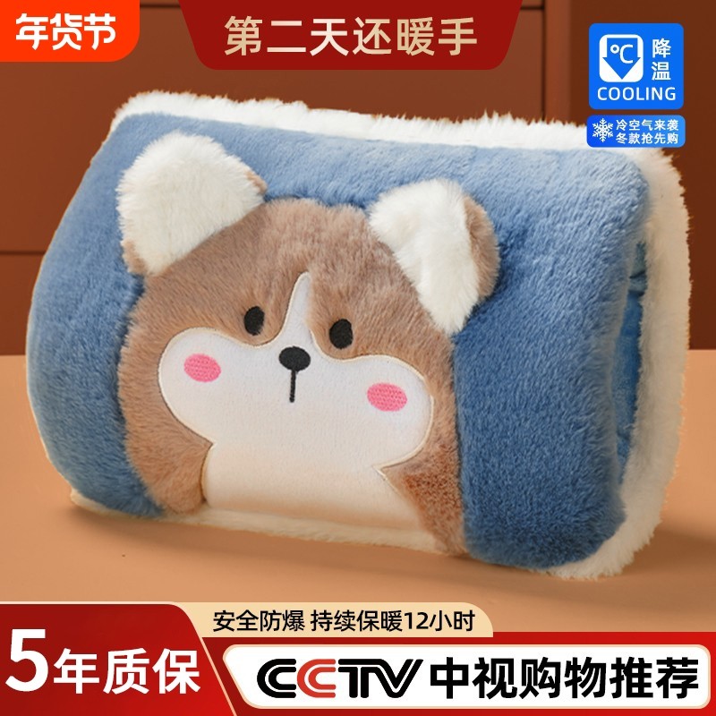 国标热水袋充电款安全防爆暖水袋电暖手宝冬天神器电暖宝2025新款