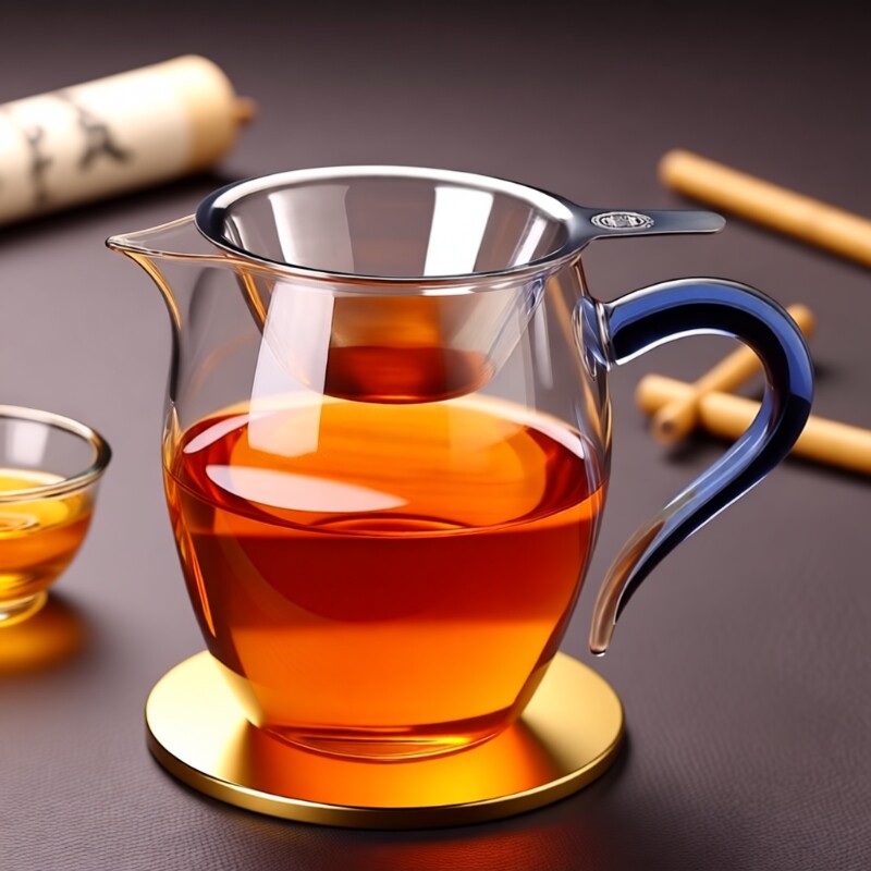 加厚玻璃茶滤公杯|千人回购图片