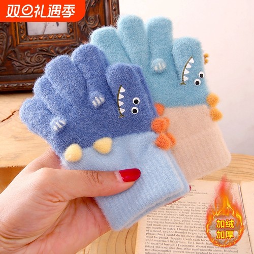 【天猫热销1】儿童五指亲肤手套