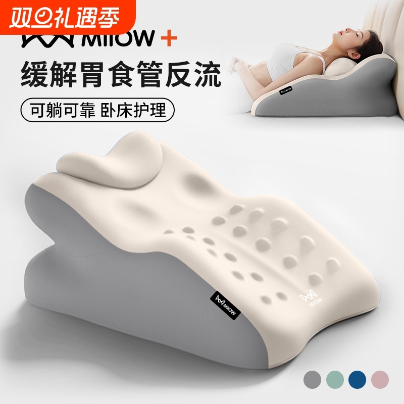猫人床头靠垫胃食管反流斜坡垫床上神器老人孕妇三角枕头玩手机