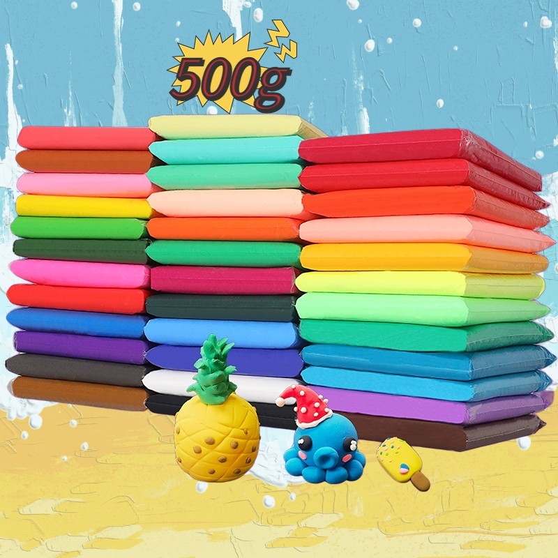 超轻粘土大包装小学生专用白色安全100克500克彩泥儿童diy手工材料玩具大包装黏土无毒36色补充装,文具电教/文化用品/商务用品,彩泥/橡皮泥,淘宝优惠券,粉丝福利购,淘宝优惠卷