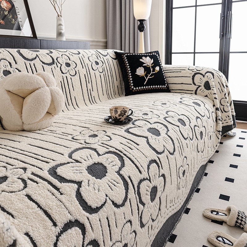 2025新款沙发套罩防猫抓沙发巾秋冬防滑四季全盖沙发毯垫沙发盖布