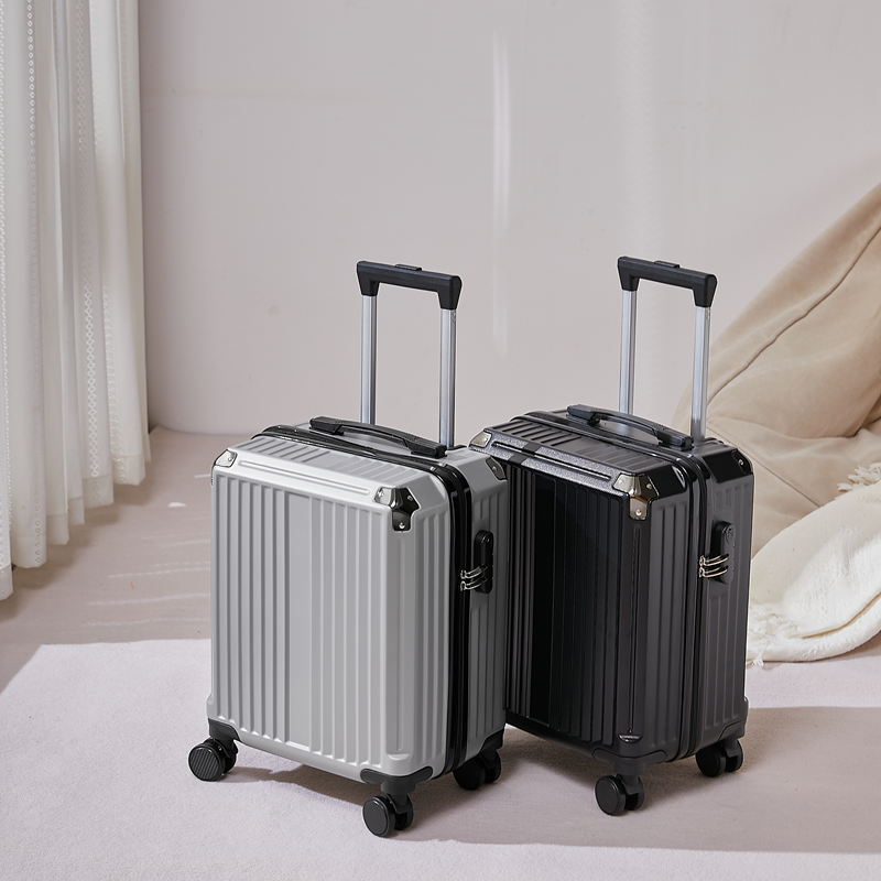 MOJY18寸小型简约登机箱出差行李箱20寸大容量拉杆箱便捷密码