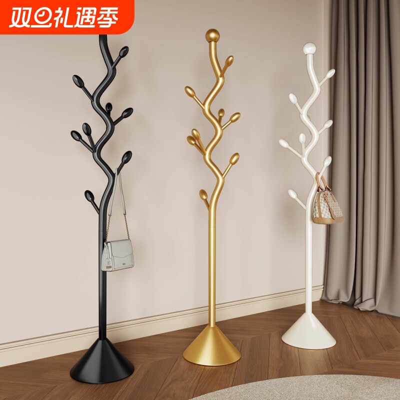 挂衣架卧室落地挂衣服架子不占空间意式轻奢高级感衣帽架室内家用