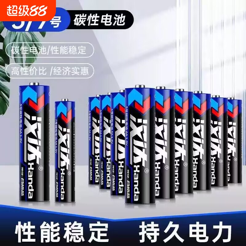 汉达碳性电池5号|超1000次加购图片