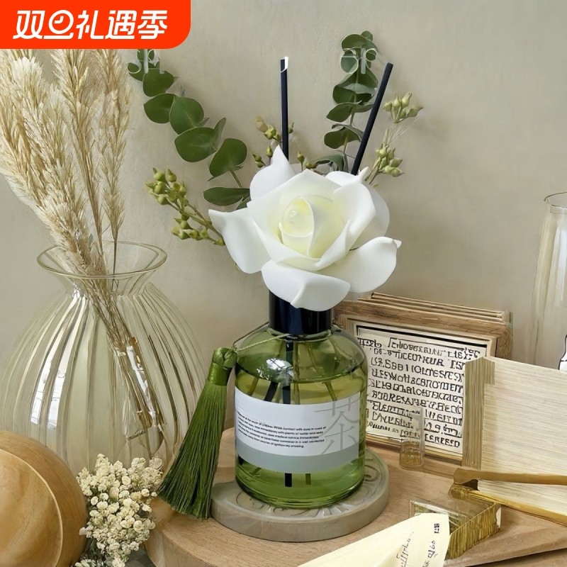 茉莉花茶香香薰家用持久精油熏香厕所卫生间栀子花香氛好物除味