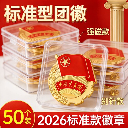 2cm初中生标准款团徽正品