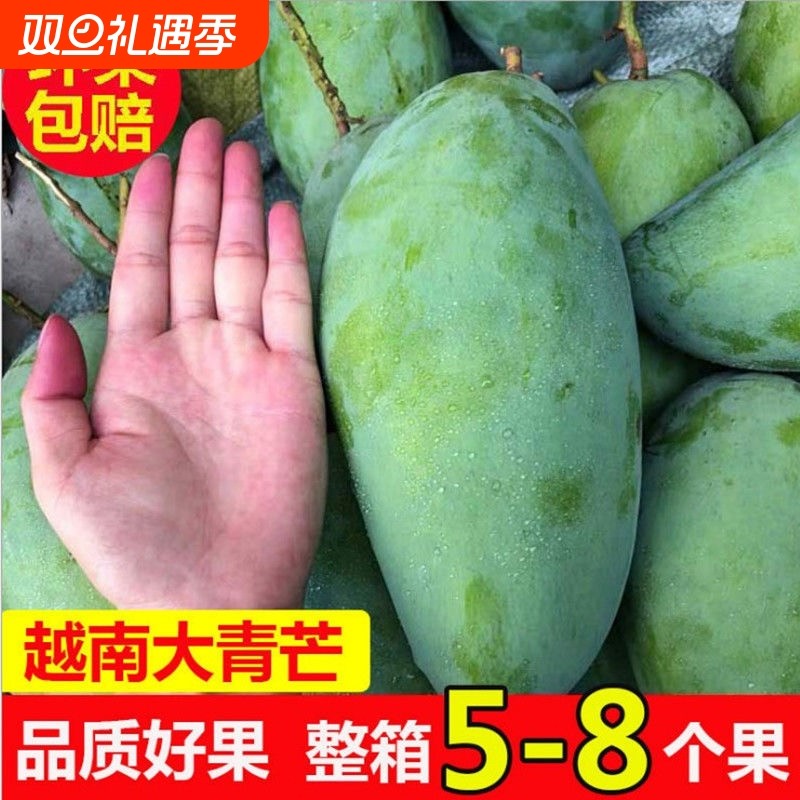 【精选】正宗越南金煌芒青皮芒果现摘新鲜当季一级大果薄皮爆甜整