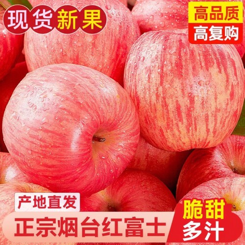 烟台红富士苹果应当季9斤新鲜