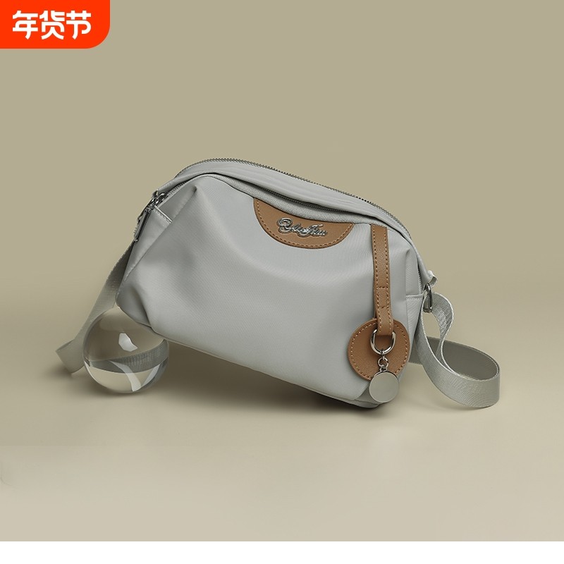 新款尼龙帆布斜挎包女士妈妈包休闲牛津布百搭单肩小包包轻便防水,箱包皮具/热销女包/男包,通用款女包,淘宝优惠券,粉丝福利购,淘宝优惠卷