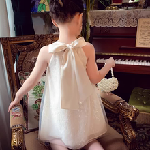 连衣裙2025夏季女童无袖公主裙儿童时尚公主风连衣裙网红爆款裙子