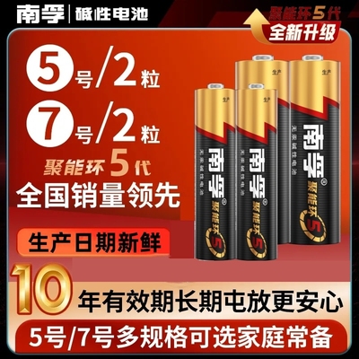 南孚碱性5号电池|超2000次加购