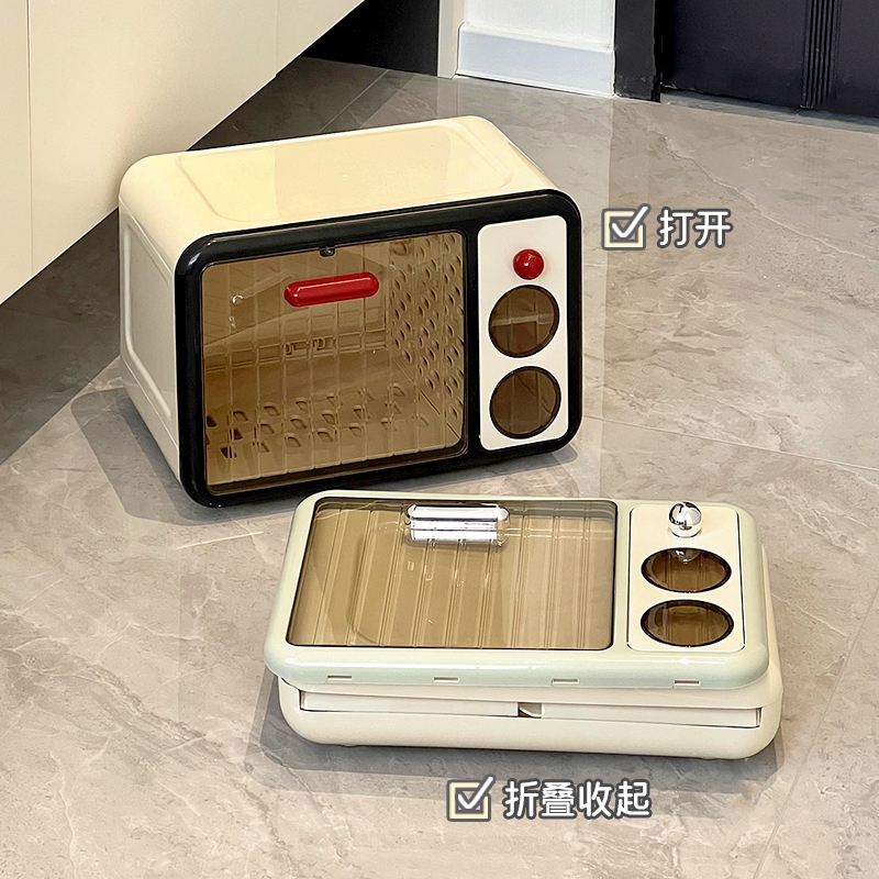 高颜值小型碗盘碗碟收纳架