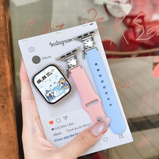 汪汪刀客适用华为watchFIT4pro手表带创意硅胶反扣透气fit3 男生 4智能运动配件Huawei手腕带三四代女款