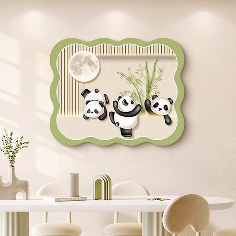 奶油风电表箱装饰画免打孔磁吸电闸配电箱遮挡挂画电源开关盒壁画
