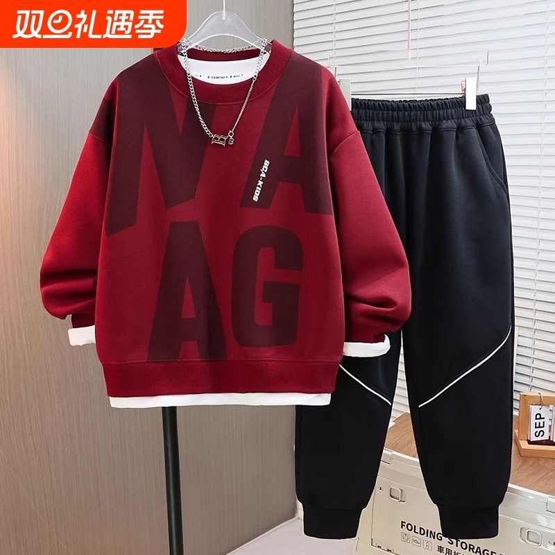 棉质秋冬男童套装|201人收藏