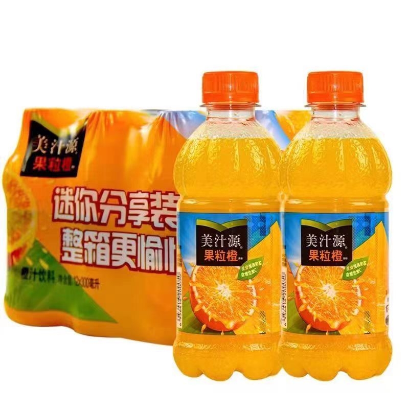 可口可乐小瓶果粒橙300ml