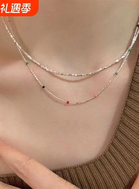 pdpd合金合金/镀金/镀银圆珠项链