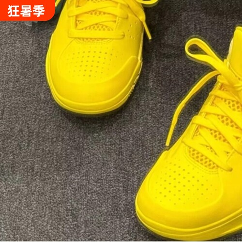 Kobe 4 Protro科比黑曼巴黄色低帮实战篮球鞋户外室内休闲鞋男
