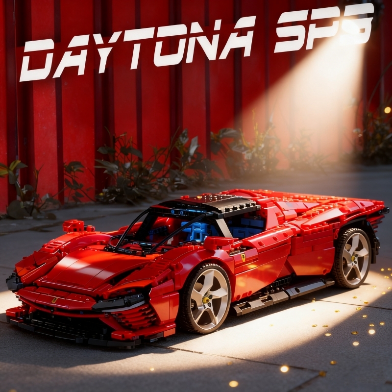 【热销款】法拉力超跑积木