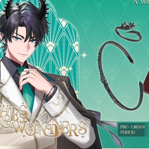 彩虹社愿望与奇迹戒指手环