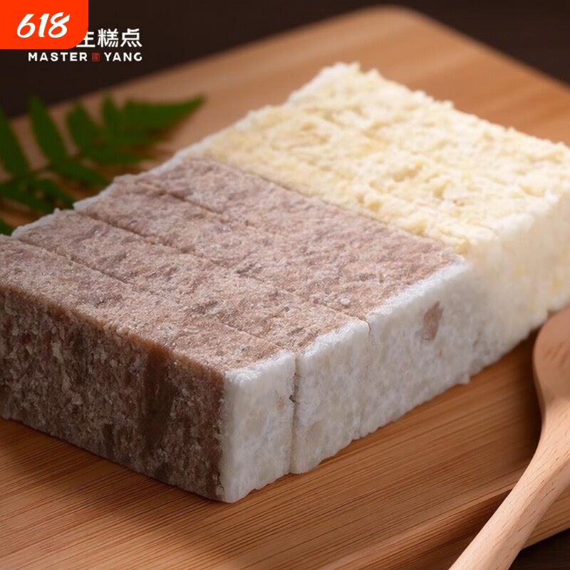 杨先生手工芡实糕点八珍糕健康孕妇零食茯苓桂花糕早餐传统饱腹