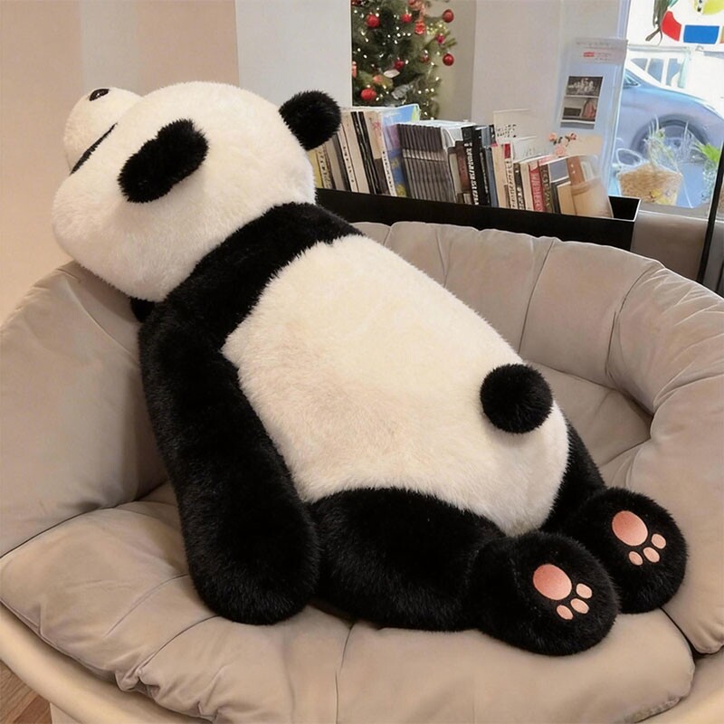 大熊猫玩偶抱枕床上夹腿女生睡觉专用公仔布娃娃毛绒玩具生日礼物