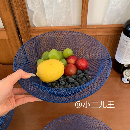 北欧ins风高颜值果篮铁艺