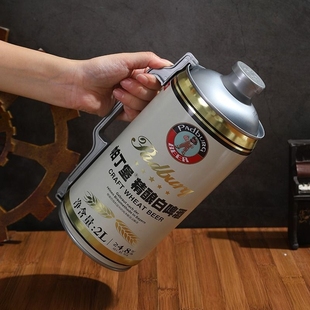 全麦发酵扎啤麦芽 小麦原浆精酿白啤酒2L大桶装 整箱特价 清仓德式