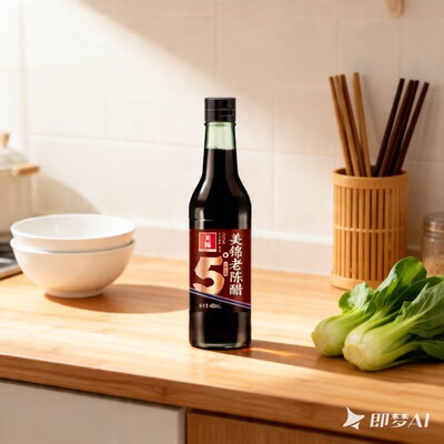酿造山西陈醋美锦老陈醋5度400ML多规格饺子醋凉拌家用食用
