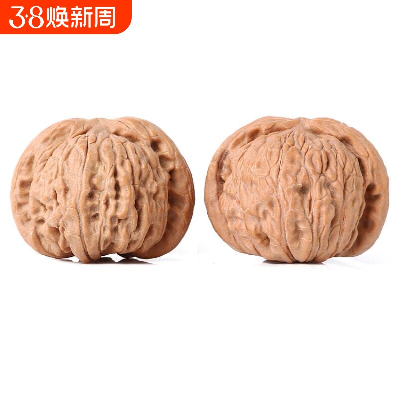 文玩闷尖白狮子头磨盘四座楼手捻核桃手把件三棱南疆石包浆龙纹