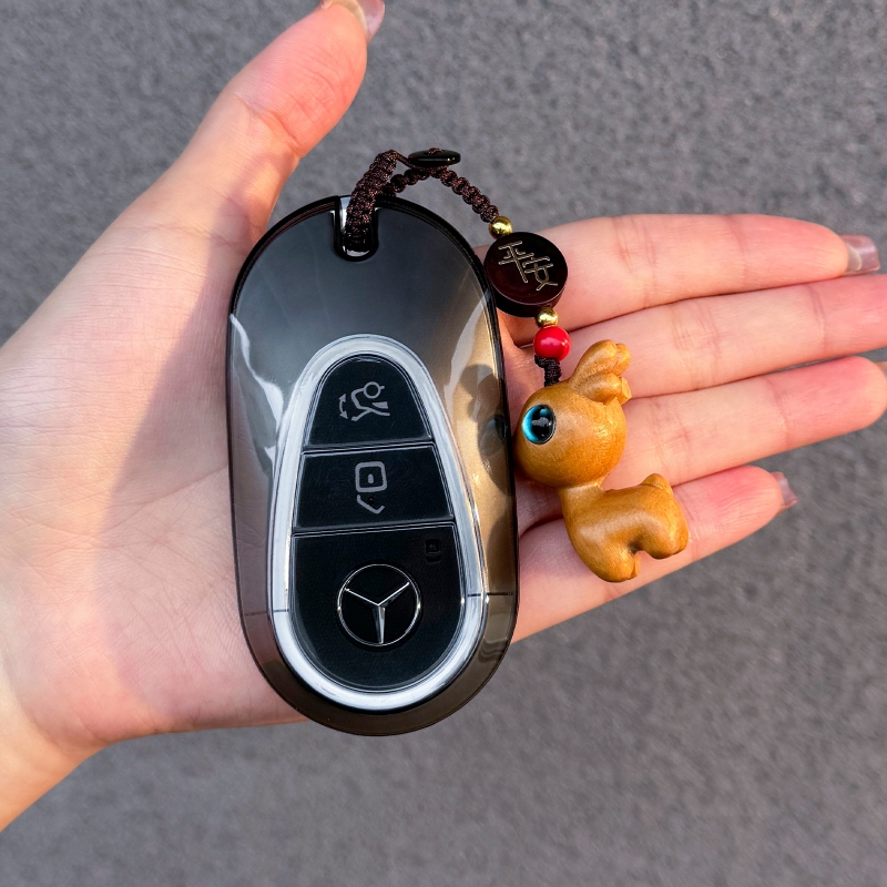 奔驰C级E级GLCEQES级车钥匙套