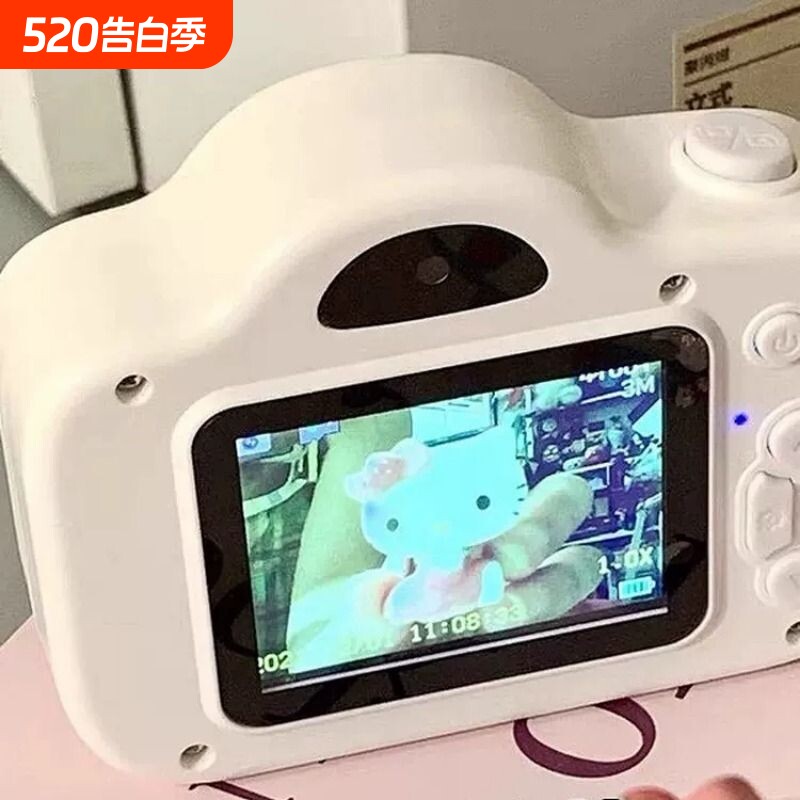 儿童照相机可拍照打印女孩子生日礼物玩具女童学生党拍立得玉桂狗