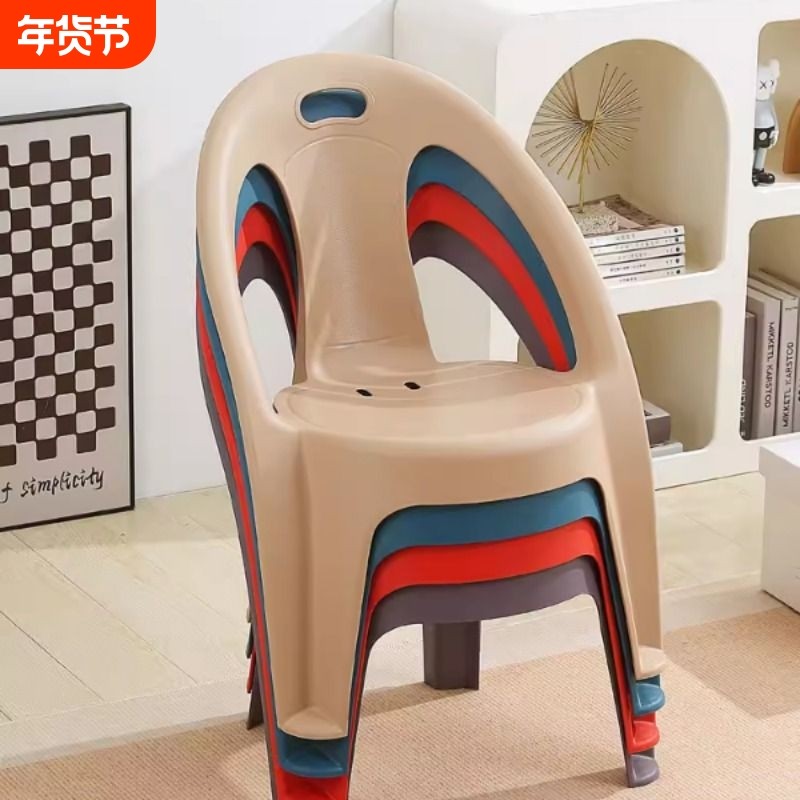 塑料小凳子加厚家用椅子换鞋凳儿童靠背椅成人矮凳沙发小板凳防滑,住宅家具,矮凳,淘宝优惠券,粉丝福利购,淘宝优惠卷