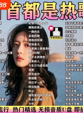 网络伤感情歌2026车载音乐U盘抖音伤感流行情歌曲无损高品音质MP3