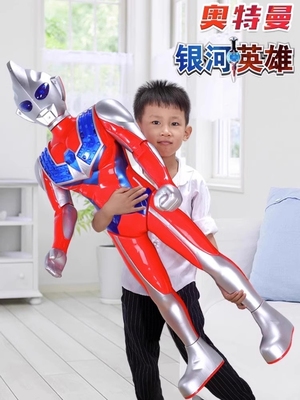 超大号1米2奥特曼儿童玩具迪迦赛罗声光超人组合套装男孩生日礼物