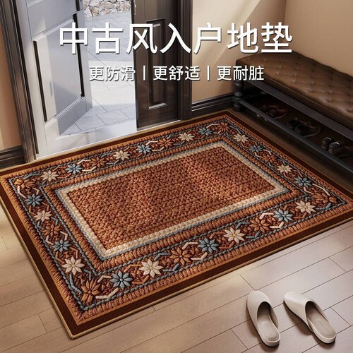 高级感地垫入户门垫玄关防滑脚垫子进门门口耐脏轻奢地毯客厅门厅