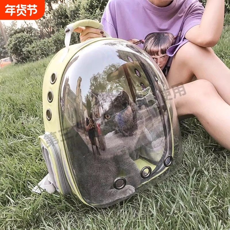 猫包外出宠物可露头手提包便携外出包小狗狗出门神器帆布包出行