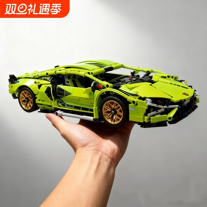 【便宜出】兰博系列赛车积木模型