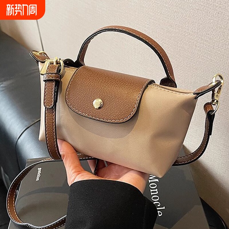 手提包包女2026新款洋气mini手机包高级感尼龙单肩斜挎包手拿