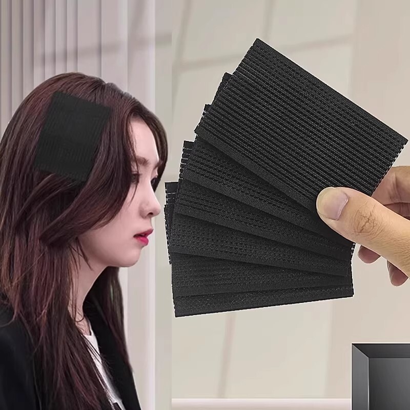 黑色魔术贴刘海贴|超5000次加购图片