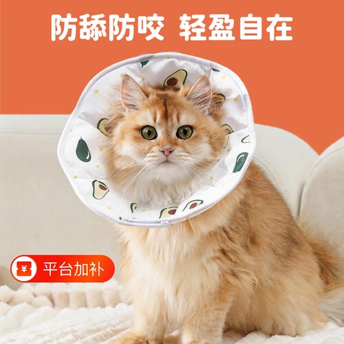 防水伊丽莎白圈驱虫绝育防舔专用