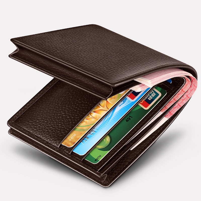 男士钱包男款2026新款多功能短款大容量皮夹子一体零钱包女小巧