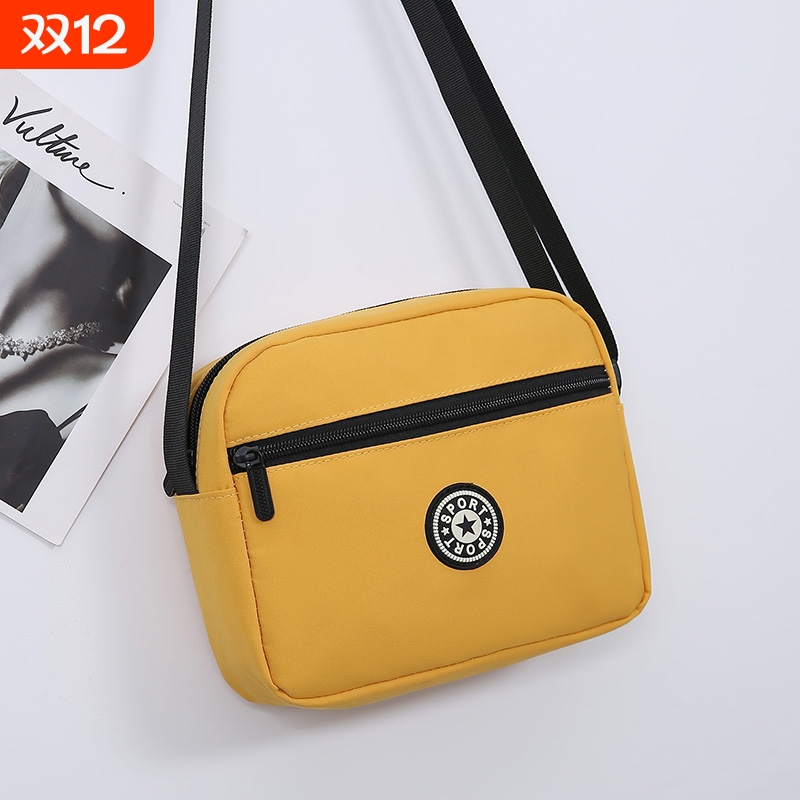 迷你小包包女2025新款时尚简约百搭小方包单肩斜挎帆布手机零钱包