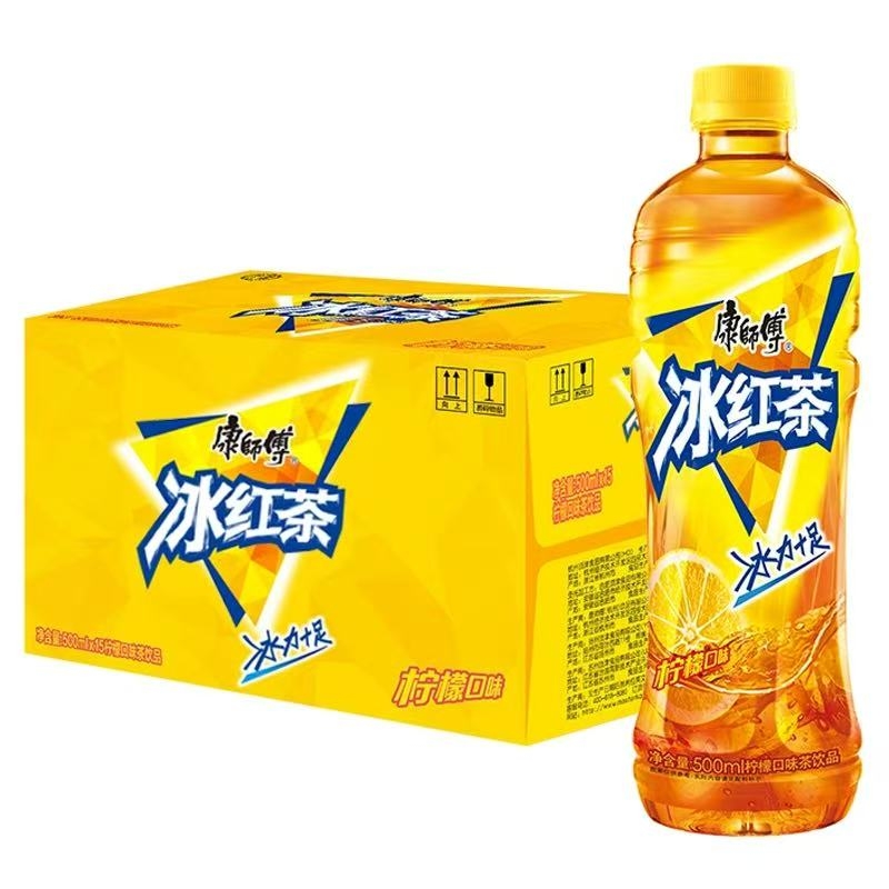 康师傅柠檬冰红茶500ml整箱