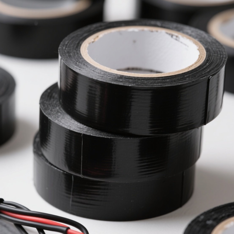 【品质好】电工胶布防水阻燃大卷用品质绝缘胶带超薄黑色耐磨橡胶