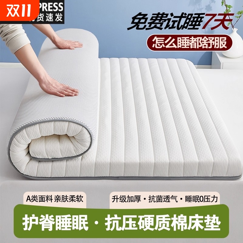 四季款抗菌床垫软垫家用卧室海绵垫租房专用学生宿舍单人床垫褥子